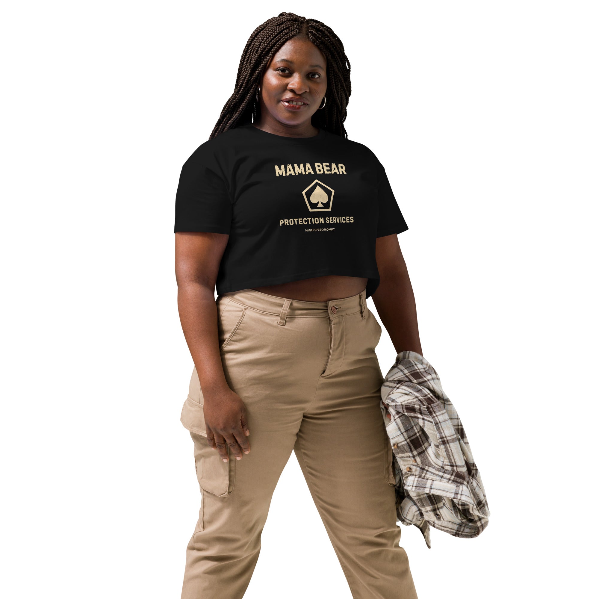 Mama Bear Women’s Crop Top
