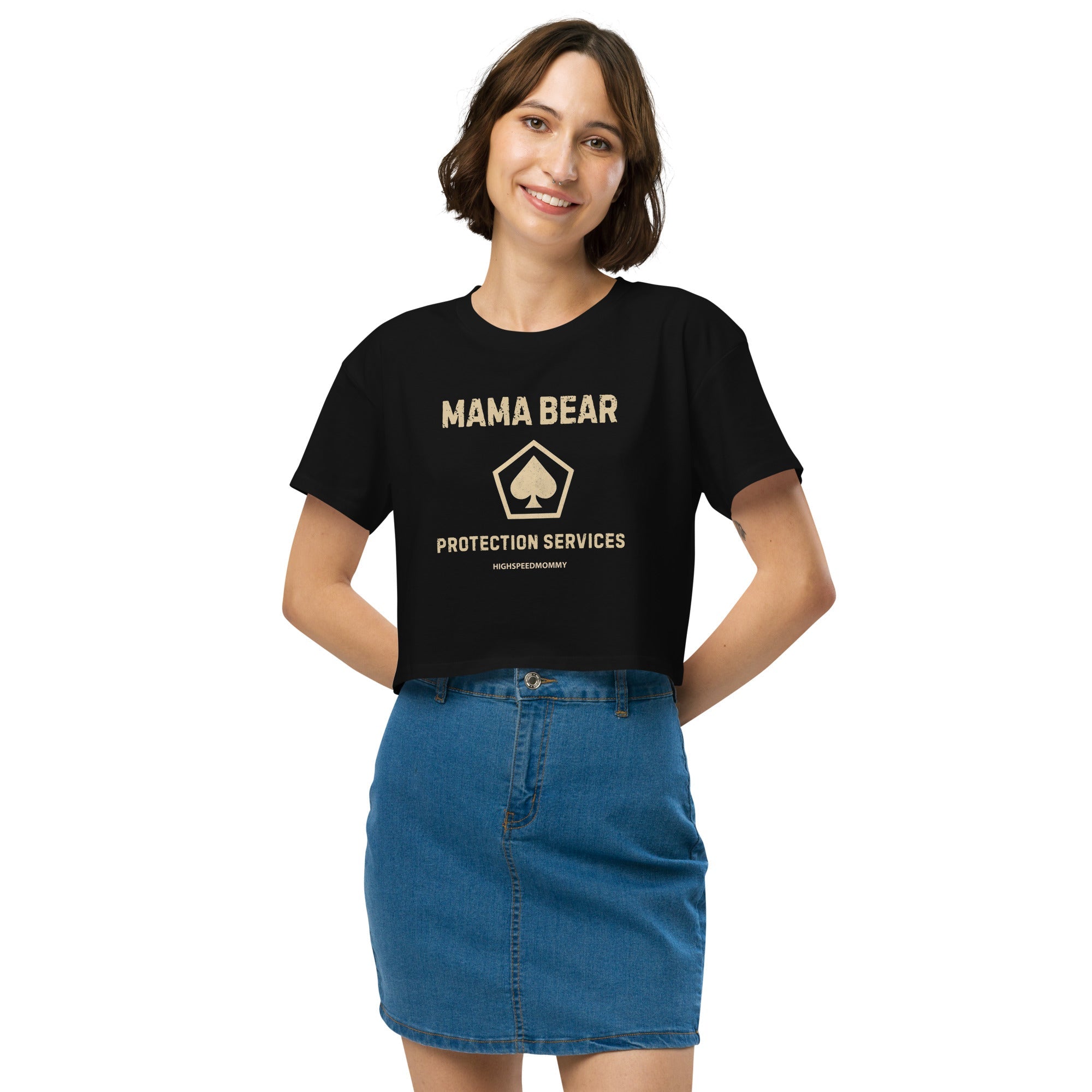 Mama Bear Women’s Crop Top